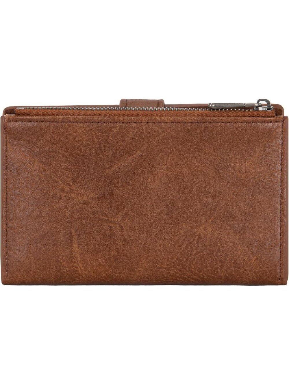 New Women's Trifold Wallet with Credit Card Holders & Money Organizer - Brown - Picture 4 of 6